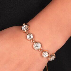 Paparazzi Jewelry Accessories - Classically Cultivated - Gold Bracelet - Vintage